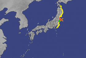 5.6-Magnitude earthquake hits Southeast of Namie in Japan’s Fukushima - USGS